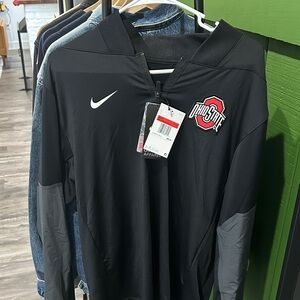 Nike Ohio State Buckeyes Black One Goal Performance Half Zip Pullover 2025
